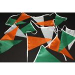 Tricolour Mid Range Bunting | Irish Wholesale Flags